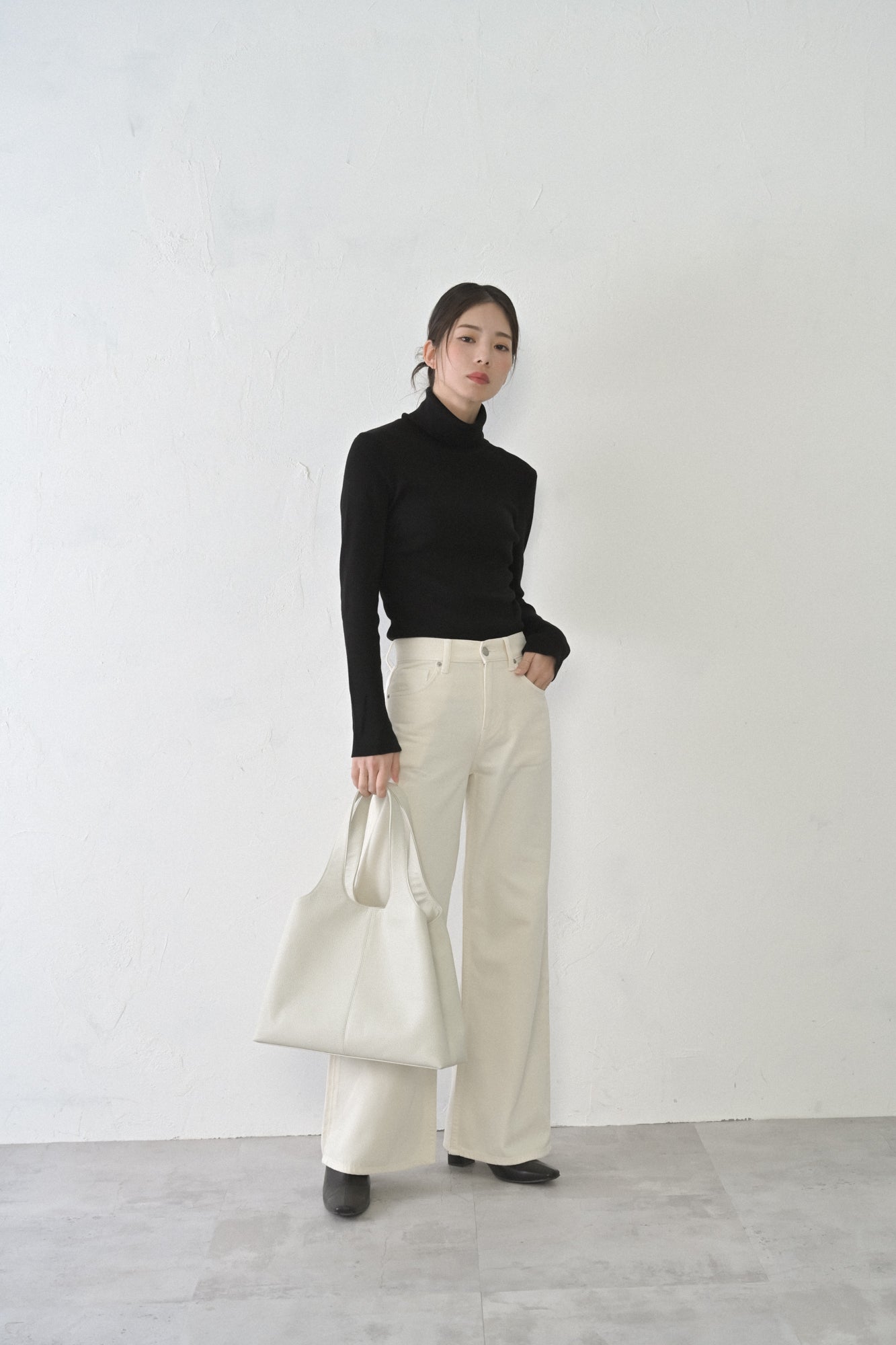 CLASSIC TOTE(IVORY)