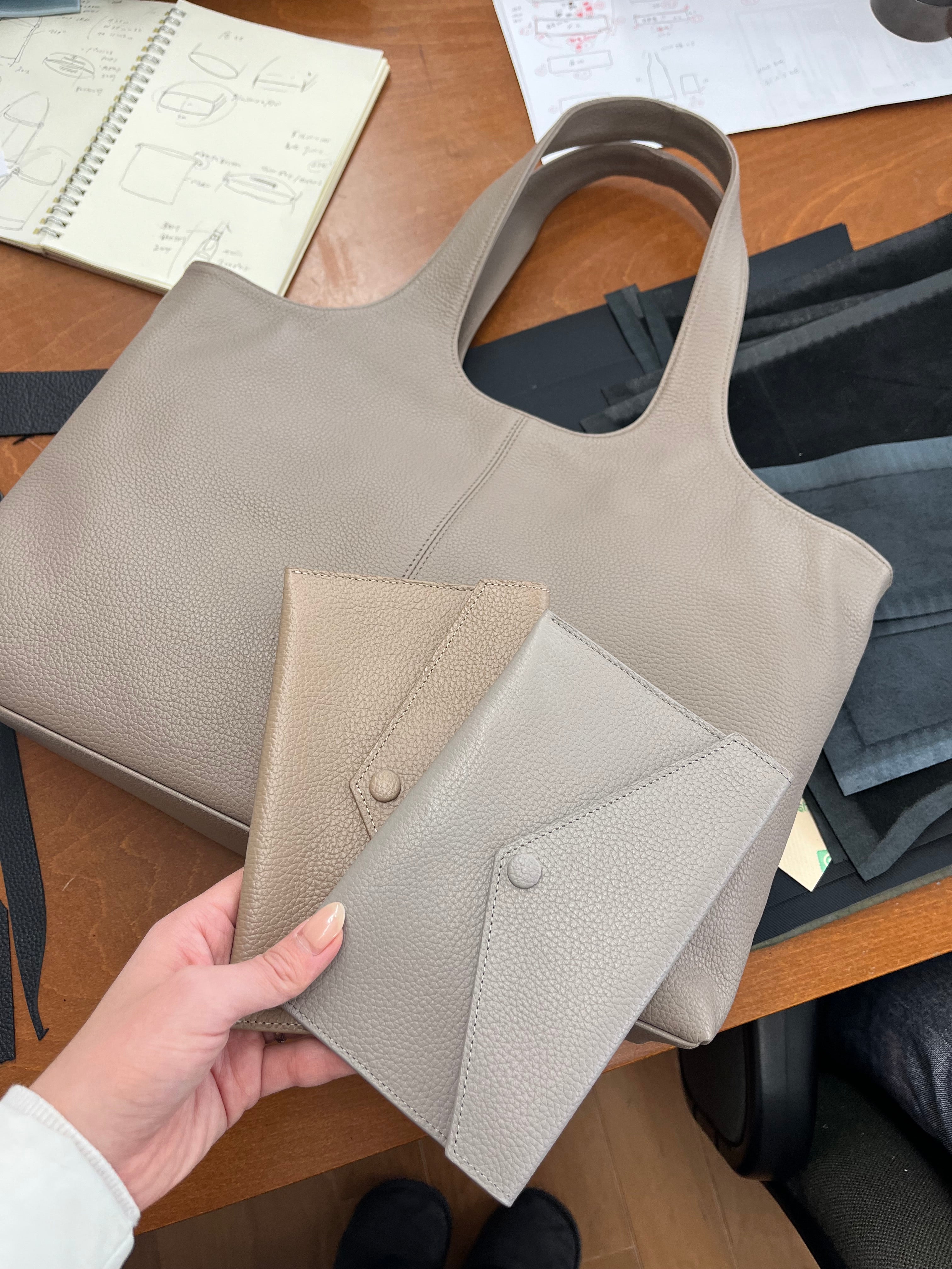 CLASSIC TOTE（SAND BEIGE） – SUN SPERARE